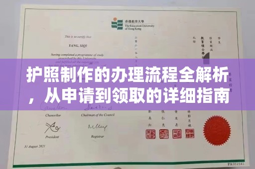 苏尼特右旗护照制作的办理流程全解析，从申请到领取的详细指南
